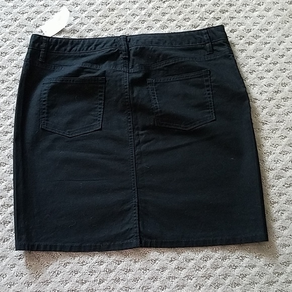 NWT GAP Black Skirt mini short NEW - Picture 2 of 3